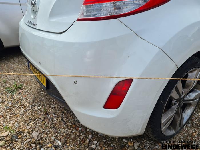 Hyundai Veloster 1.6 GDI 16V Sloopvoertuig (2013, Wit)