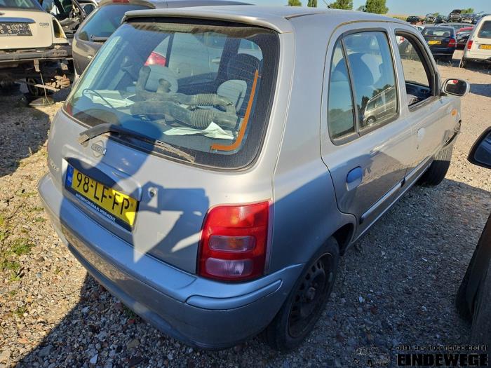 Nissan Micra 1.4 16V Sloopvoertuig (2002, Grijs)