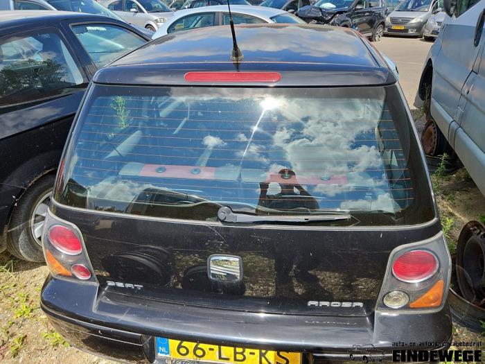 Seat Arosa 1.4i Sloopvoertuig (2002, Zwart)