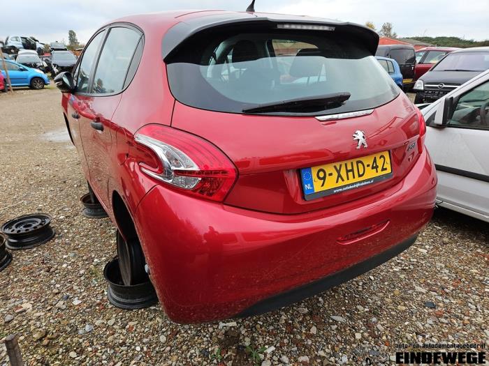 Peugeot 208 I 1.0 Vti 12V PureTech Sloopvoertuig (2014, Rood)