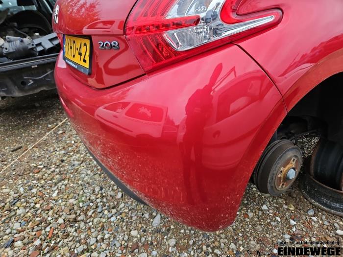 Peugeot 208 I 1.0 Vti 12V PureTech Sloopvoertuig (2014, Rood)