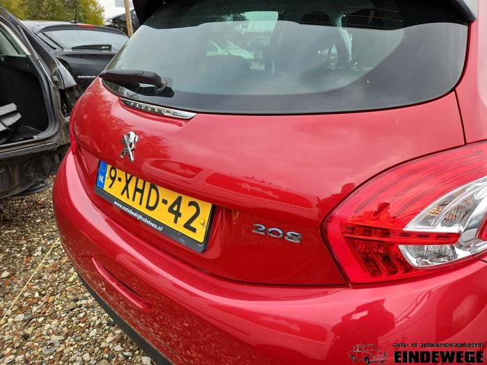 Peugeot 208 I 1.0 Vti 12V PureTech Sloopvoertuig (2014, Rood)