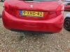 Peugeot 208 I 1.0 Vti 12V PureTech Sloopvoertuig (2014, Rood)