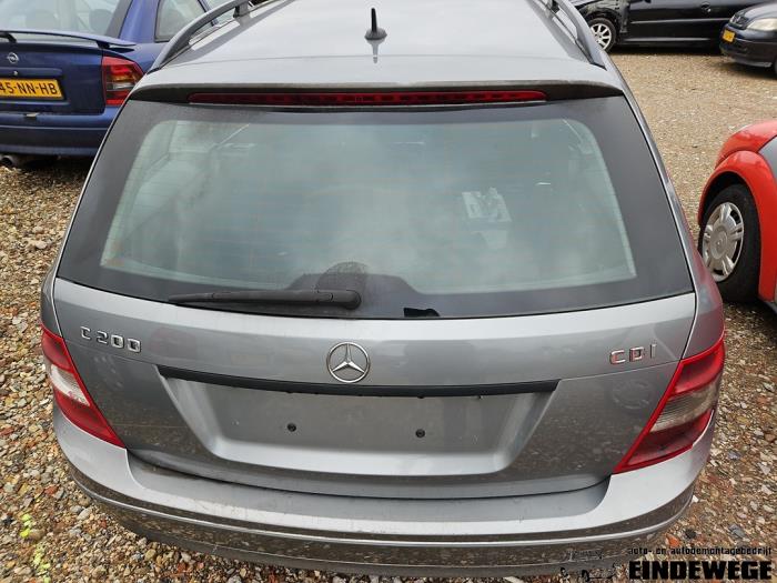 Mercedes C Estate 2.2 C-200 CDI 16V . Sloopvoertuig (2007, Zilver)
