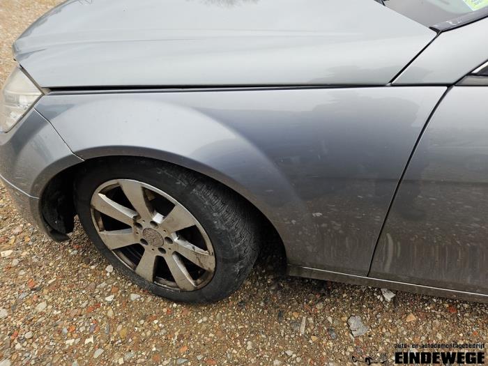 Mercedes C Estate 2.2 C-200 CDI 16V . Sloopvoertuig (2007, Zilver)