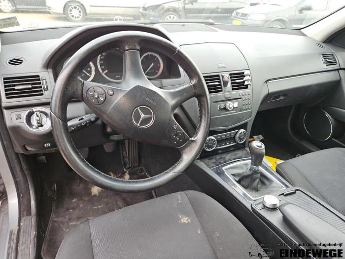 Mercedes C Estate 2.2 C-200 CDI 16V . Sloopvoertuig (2007, Zilver)