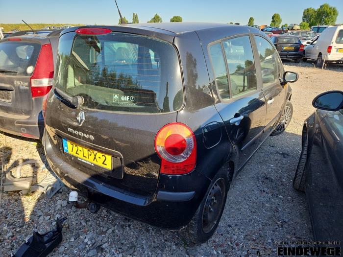 Renault Modus/Grand Modus 1.2 16V Sloopvoertuig (2005, Zwart)