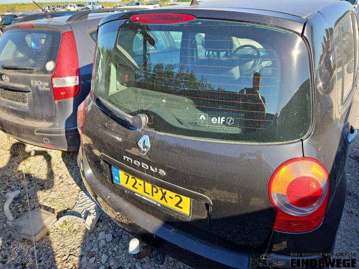 Renault Modus/Grand Modus 1.2 16V Sloopvoertuig (2005, Zwart)