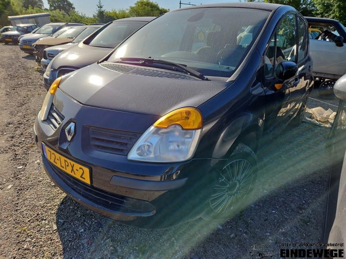 Renault Modus/Grand Modus 1.2 16V Sloopvoertuig (2005, Zwart)