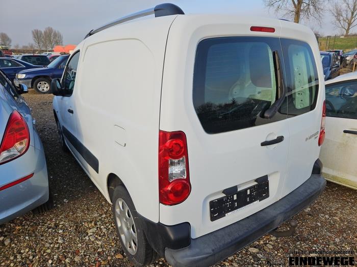 Peugeot Partner 1.6 HDI, BlueHDI 75 Sloopvoertuig (2012, Wit)