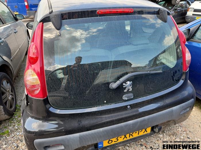 Peugeot 107 1.0 12V Sloopvoertuig (2007, Zwart)