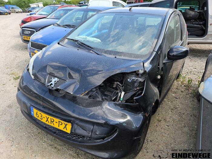 Peugeot 107 1.0 12V Sloopvoertuig (2007, Zwart)
