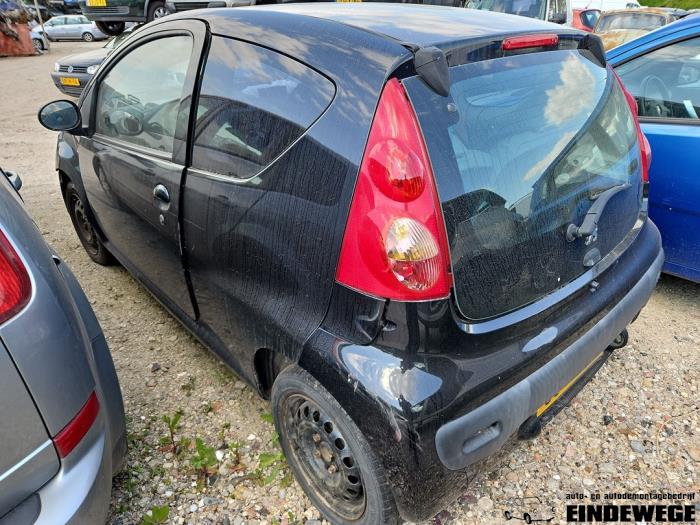 Peugeot 107 1.0 12V Sloopvoertuig (2007, Zwart)