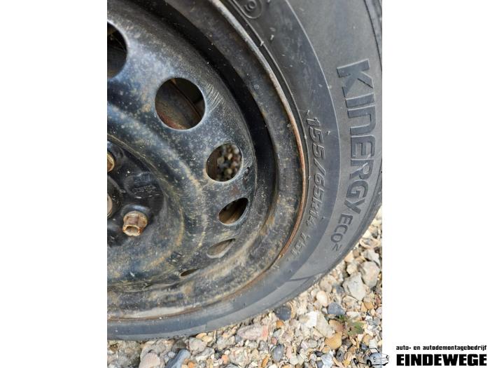 Peugeot 107 1.0 12V Sloopvoertuig (2007, Zwart)