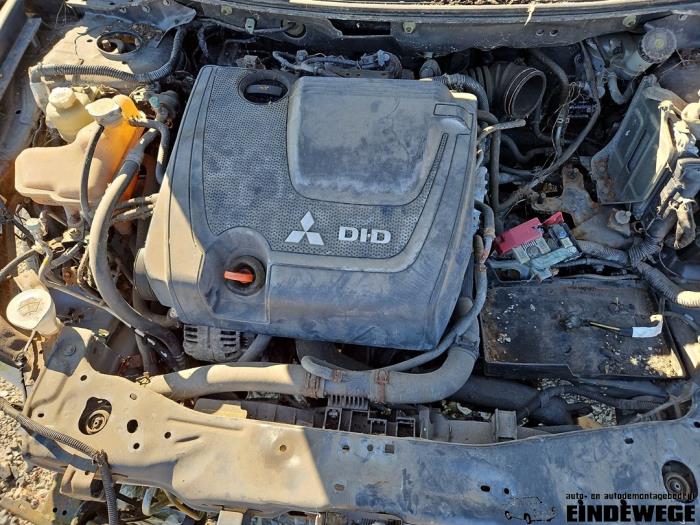 Mitsubishi Lancer Sports Sedan 2.0 DI-D 16V Sloopvoertuig (2008, Zwart)