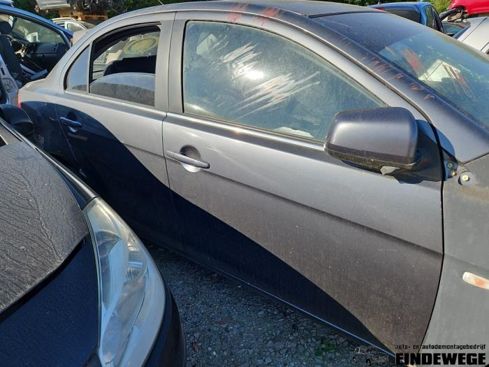 Mitsubishi Lancer Sports Sedan 2.0 DI-D 16V Sloopvoertuig (2008, Zwart)