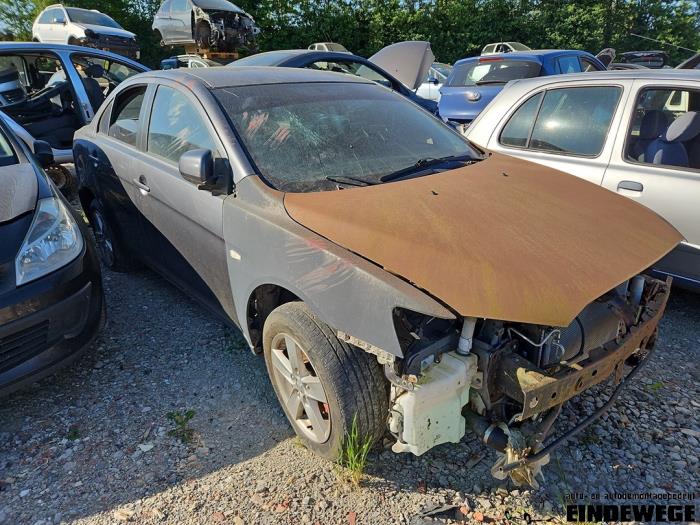 Mitsubishi Lancer Sports Sedan 2.0 DI-D 16V Sloopvoertuig (2008, Zwart)