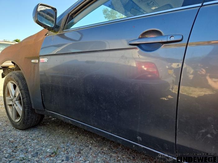 Mitsubishi Lancer Sports Sedan 2.0 DI-D 16V Sloopvoertuig (2008, Zwart)