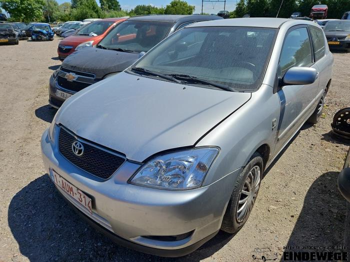 Toyota Corolla 1.4 16V VVT-i Sloopvoertuig (2002, Zilver)