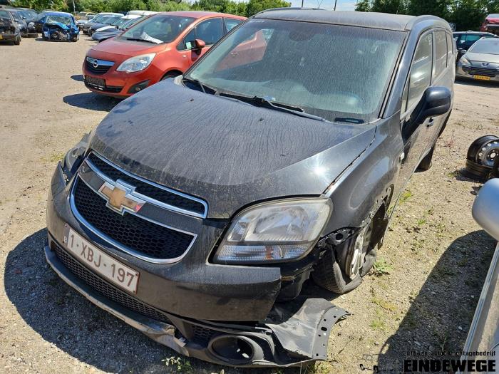 Chevrolet Orlando 2.0 D 16V Sloopvoertuig (2012, Carbon, Zwart)