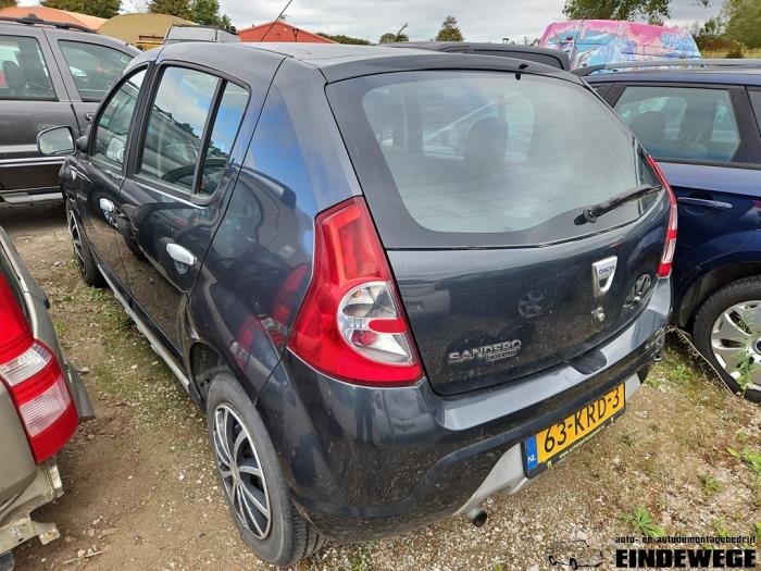 Dacia Sandero I 1.2 16V Sloopvoertuig (2010, Grijs)