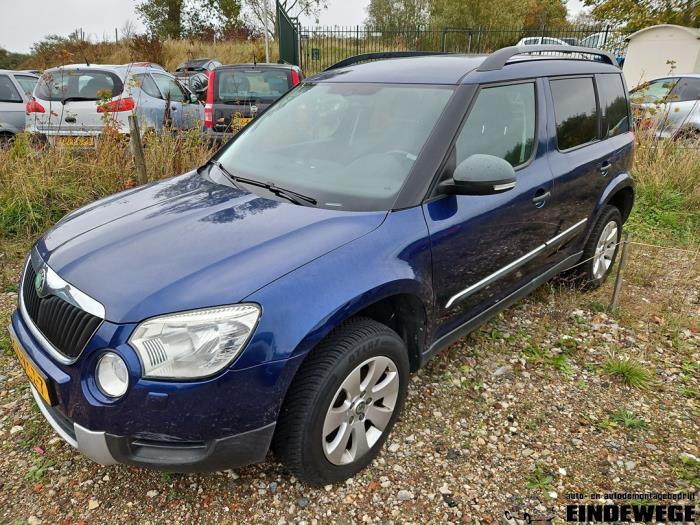 Skoda Yeti 1.2 TSI 16V Sloopvoertuig (2010, Blauw)