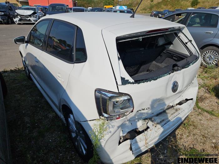 Volkswagen Polo V 1.2 TDI 12V BlueMotion Sloopvoertuig (2012, Wit)