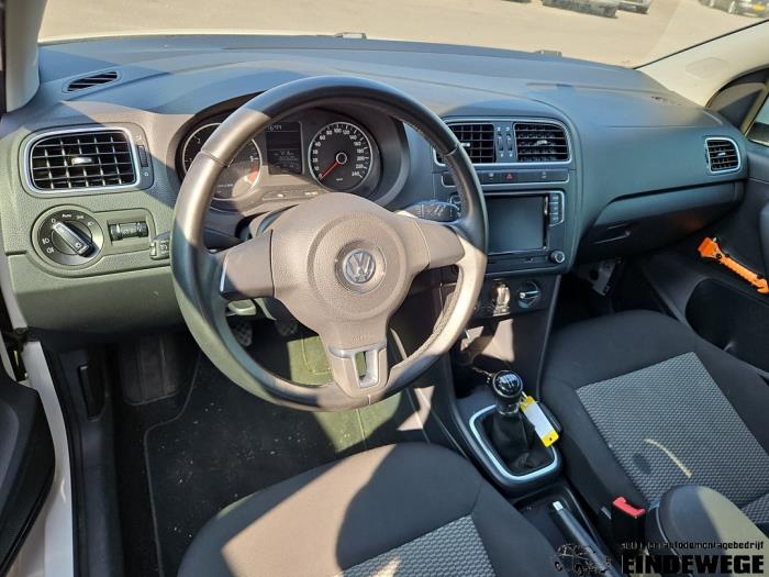 Volkswagen Polo V 1.2 TDI 12V BlueMotion Sloopvoertuig (2012, Wit)