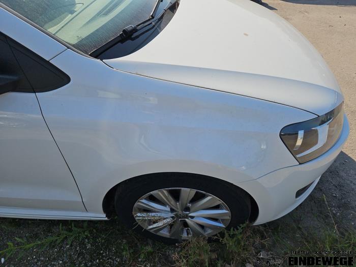 Volkswagen Polo V 1.2 TDI 12V BlueMotion Sloopvoertuig (2012, Wit)