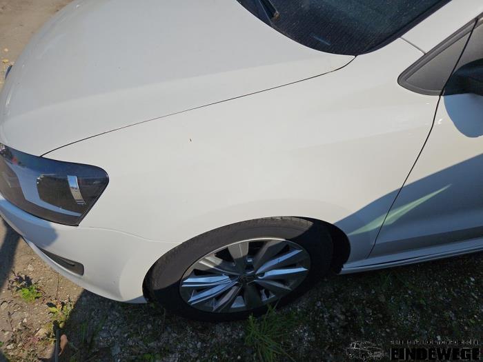 Volkswagen Polo V 1.2 TDI 12V BlueMotion Sloopvoertuig (2012, Wit)