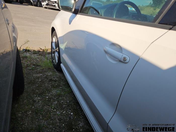 Volkswagen Polo V 1.2 TDI 12V BlueMotion Sloopvoertuig (2012, Wit)