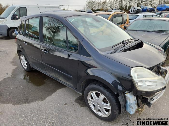 Renault Modus/Grand Modus 1.2 16V TCE 100 Sloopvoertuig (2008, Zwart)