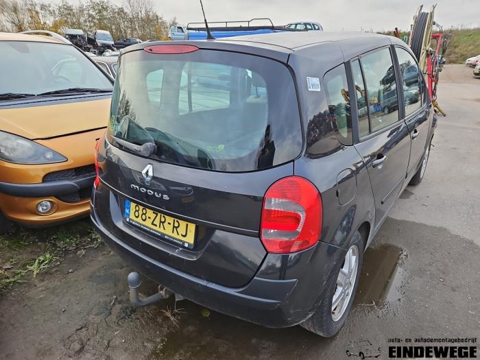 Renault Modus/Grand Modus 1.2 16V TCE 100 Sloopvoertuig (2008, Zwart)