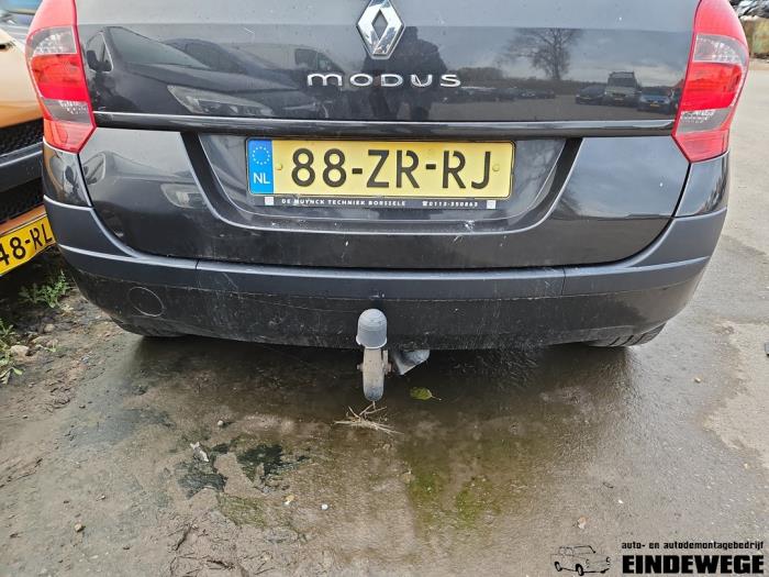 Renault Modus/Grand Modus 1.2 16V TCE 100 Sloopvoertuig (2008, Zwart)