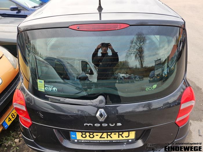 Renault Modus/Grand Modus 1.2 16V TCE 100 Sloopvoertuig (2008, Zwart)