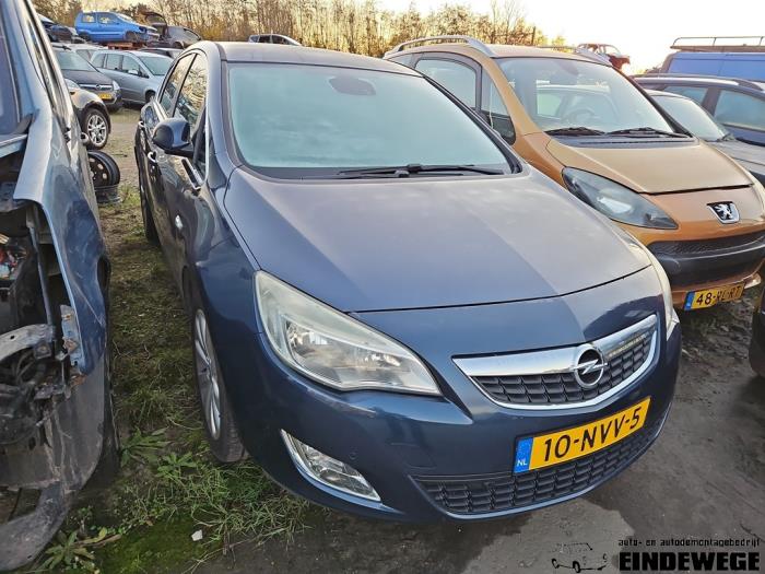 Opel Astra J 1.4 Turbo 16V Sloopvoertuig (2010, Blauw)