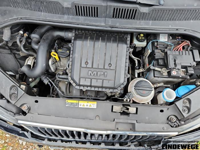 Skoda Citigo 1.0 12V Sloopvoertuig (2014, Zwart)