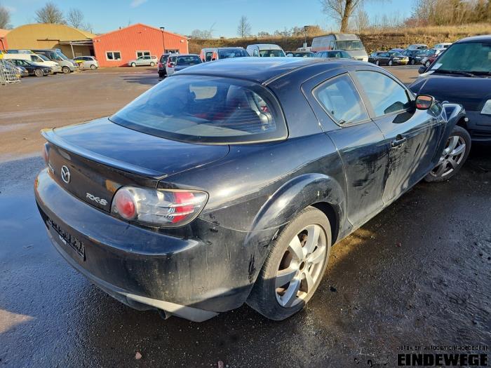 Mazda RX-8 1.3 Renesis Sloopvoertuig (2004, Zwart)