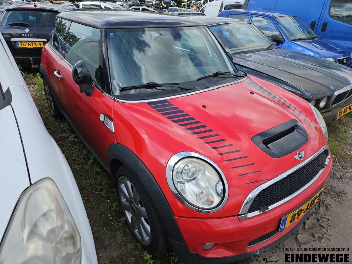 Mini Mini 1.6 16V Cooper S Sloopvoertuig (2007, Rood, Zwart)