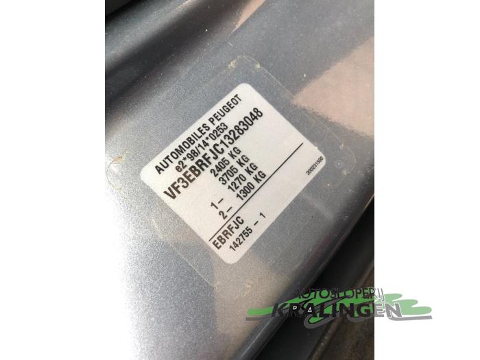 Peugeot 807 2.0 16V Sloopvoertuig (2006, Grijs)