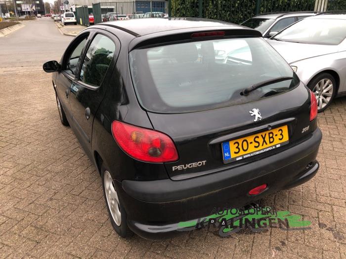 Peugeot 206 1.4 XR,XS,XT,Gentry Sloopvoertuig (2006, Zwart)
