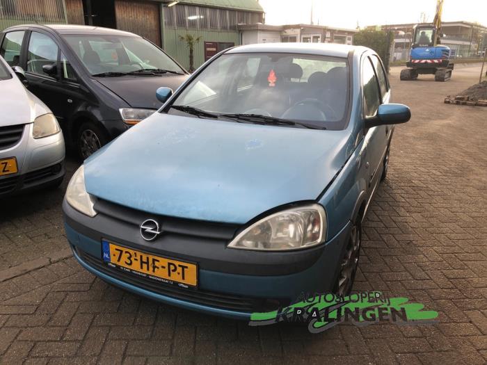Opel Corsa C 1.4 16V Sloopvoertuig (2001, Blauw)