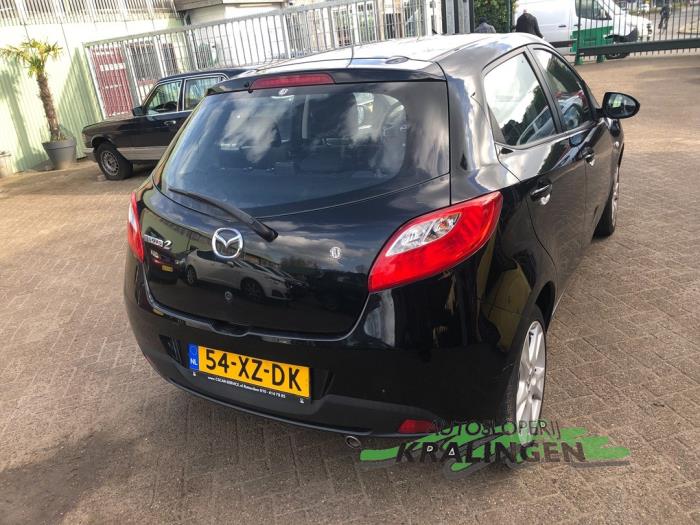 Mazda 2 1.3 16V S-VT High Power Sloopvoertuig (2007, Zwart)