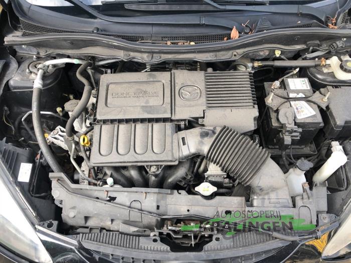 Mazda 2 1.3 16V S-VT High Power Sloopvoertuig (2007, Zwart)