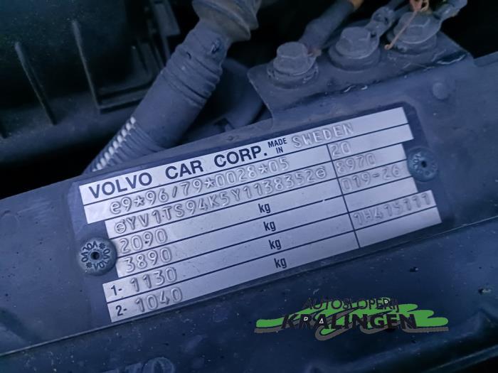 Volvo S80 2.9 SE 24V Sloopvoertuig (2000, Zwart)