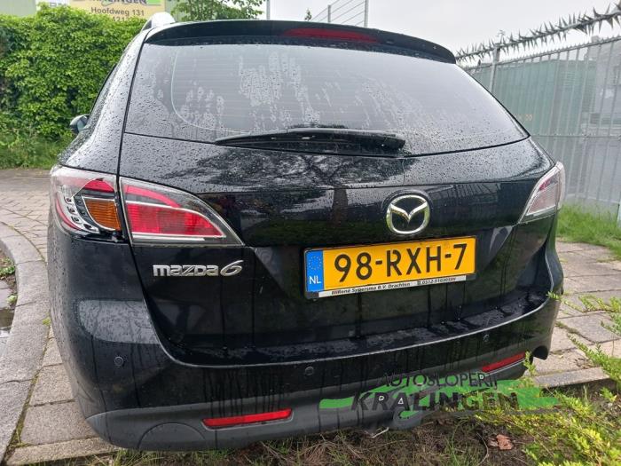 Mazda 6 SportBreak 2.2 CDVi 16V 130 Sloopvoertuig (2011, Zwart)