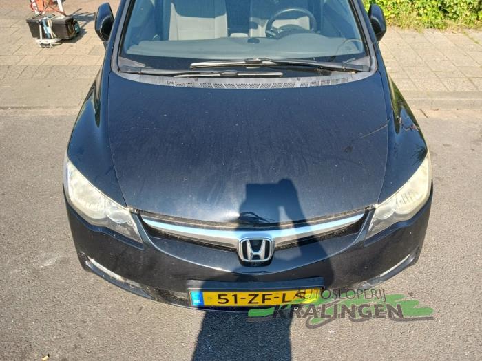 Honda Civic 1.3 Hybrid Sloopvoertuig (2008, Zwart)