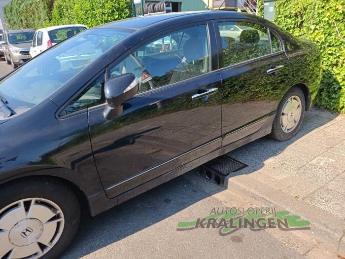 Honda Civic 1.3 Hybrid Sloopvoertuig (2008, Zwart)