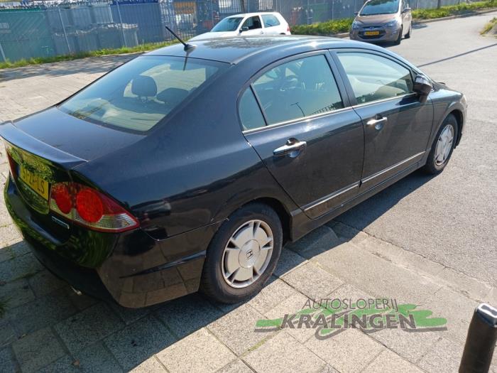 Honda Civic 1.3 Hybrid Sloopvoertuig (2008, Zwart)
