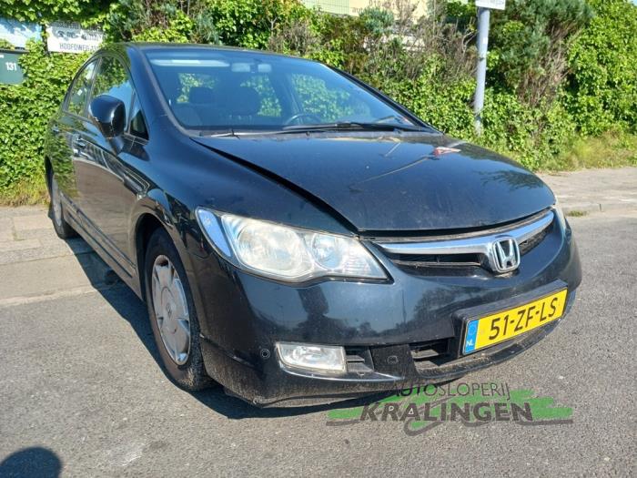 Honda Civic 1.3 Hybrid Sloopvoertuig (2008, Zwart)